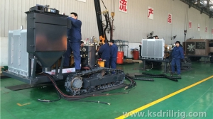 Taller de montaje automático de las perforadoras